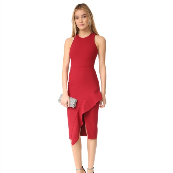 NWT Cinq a Sept red Dress 2